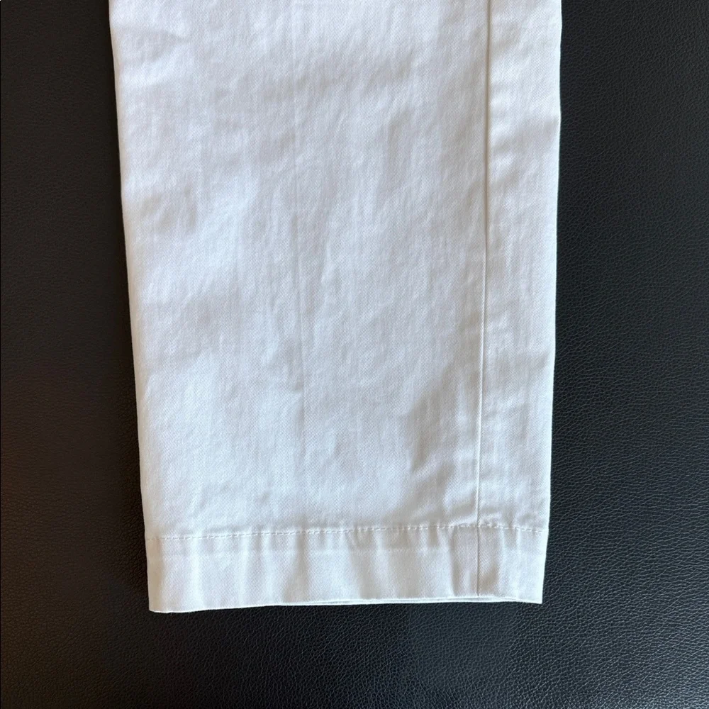 Banana Republic Aiden Slim Fit White Pants Men’s Chinos Size 32x30
